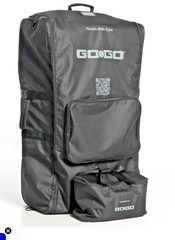GoGo Carbon Folding Mobility Scooter + Plus Pride Super Travel Bag Bundle