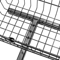 Rear Basket Accessory for Pride Mobility Scooter Sturdy Center-Support