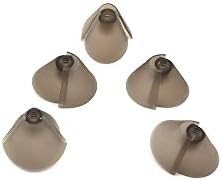 GN Resound Sure Fit Hearing Aid Standard Receiver Tulip Domes Dark Gray Split Ea