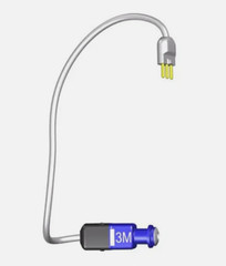 Phonak Size 3 Medium LEFT Receiver 5.0 3M For Marvel & Paradise Hearing Aids.