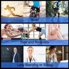 S/M-L/XL Zip Up Compression Socks Open Toe Leg Foot Support 20-30mmHg Men&Women