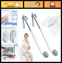 Ergonomic Toilet Wiping Aid for Elderly & Limited Mobility – 16.5″ Easy-Clean Bu