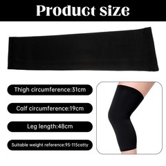 Knee Brace Undersleeve, Knee Sleeves for Men Non-Slip Breathable Sleeve Knees…