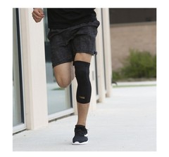 COPPER FIT sz large Compression Knee Sleeve UNISEX, 14″-16″, NEW Contour Design