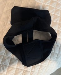 Black Adjustable Liposuction Post Surgical Wear