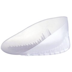 Heavy Duty Gel Heel Cups, Cushion Insert for Shock Absorption, Plantar Fasciitis