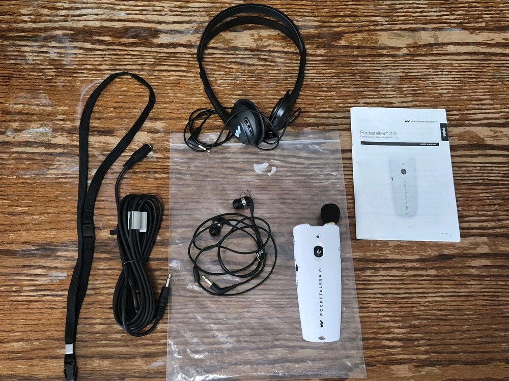 Williams Sound Pocketalker 2.0 Personal Amplifier USED