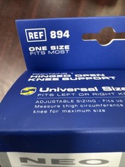 Neo G Hinged Knee Brace Support Firm Universal Size New