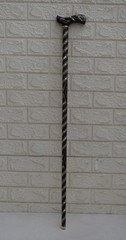 Handcrafted Egyptian Stick, Lapis & Mother of Pearl Inlay Wood Walking Cane 36″
