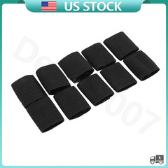 10pcs Finger Compression Sleeves Protector Support Pain Management Elastic Fiber