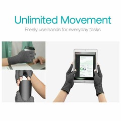 1 PAIR Copper Arthritis Compression Gloves Hand Support Joint Pain Relief USA
