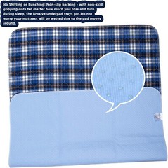 Durable 36″ x 34″ Washable Bed Pads for Incontinence – 2 Pack with 4 Layers