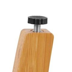 Bamboo Shower Bench, 19.1 x 11.3 x 18.3 in, Waterproof Shower Stool Chair with