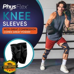 PhysFlex Knee Brace Black XL