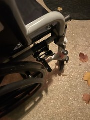 Health Line lightweight transport Folding wheelchair