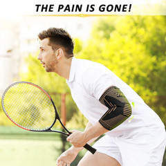 Copper Elbow Brace Compression Sleeves for Pain Relief Men & Women, Arm Support