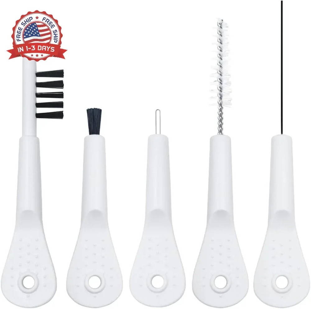 5pieces Hearing Aid Cleaning Brush Kit for Earbuds/Headphones, Multi-Functional
