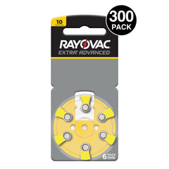 240 X A10 10 Size 10 PR70 Rayovac Extra Card 1.5V Zinc Air Hearing Aid Battery