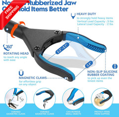 43 Inch Grabber Reacher Tool, Grabbers for Seniors Heavy Duty, Trash Picker Uppe