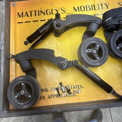 🥇Caster Arms Assembly w/ Bearings For Quickie Q700m Wheelchair – SPIDERTRAC 2.0