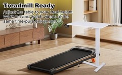Adjustable Overbed Bedside Table with Wheels Bed Desk For Hospital and Home use