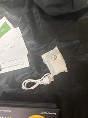 Audien Hearing Atom X CIC Rechargeable Digital Hearing Aids UV Cleaning Dock