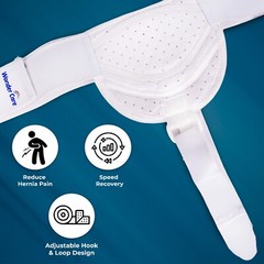 WC Hernia Belt Single! Inguinal Hernia Belt Sold by Manufacturer XS/S-M/L-XL