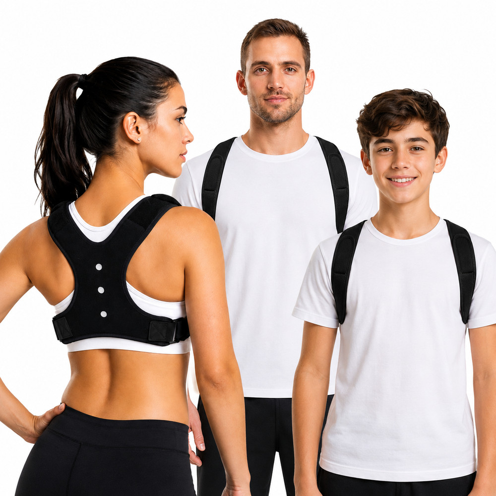 Posture Corrector for Men & Women Back Brace Adjustable Shoulder Support Pain