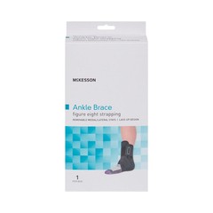 McKesson Black Ankle Brace Large Lace-Up for the Foot 155-81-97047