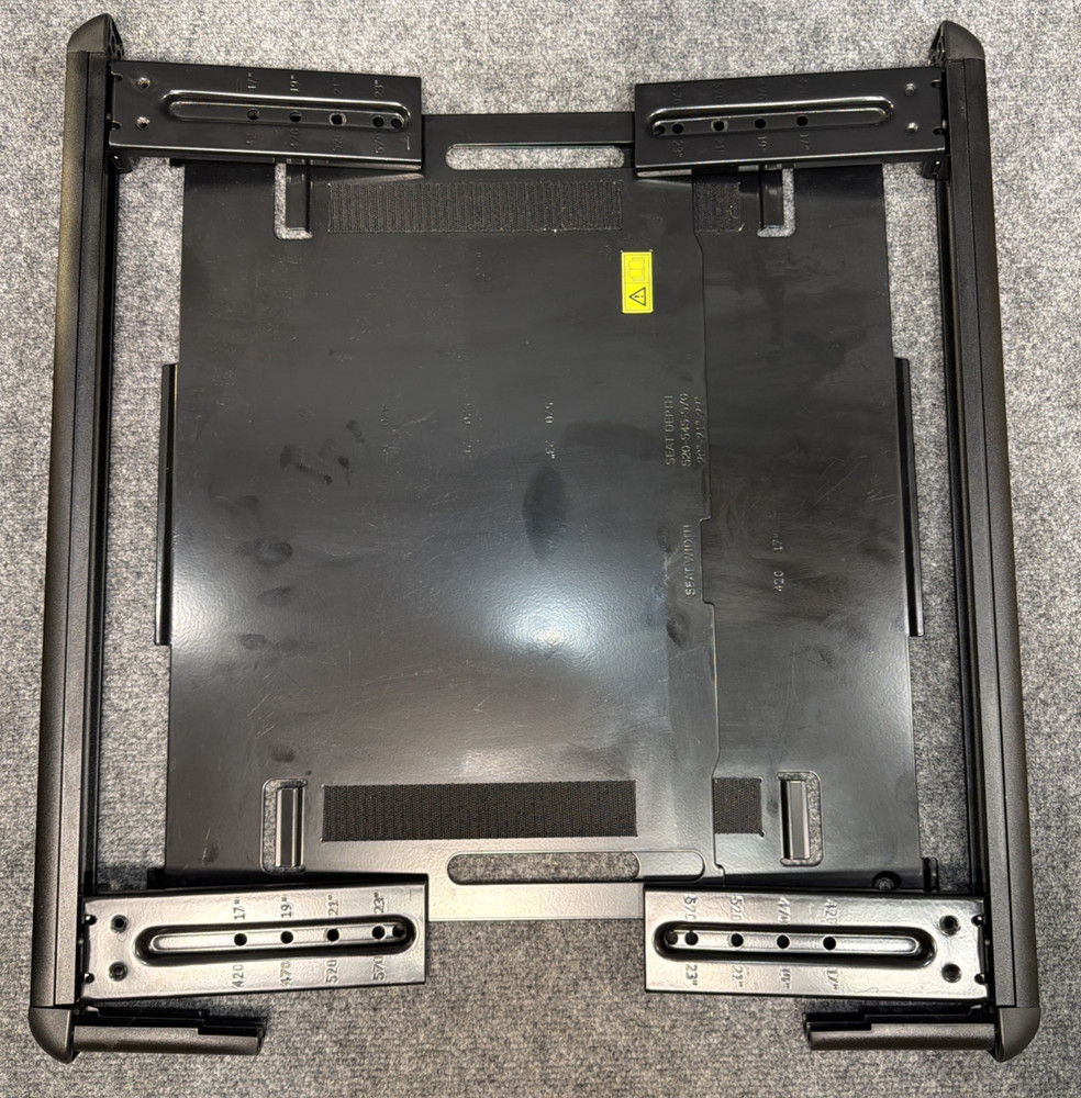 Permobil F3/5 M3/5 Power Wheelchair 17″-23″ Side Seat Rails & Seat Pan Adj #381