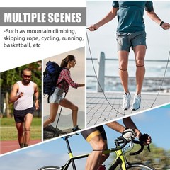 Silicone Patella Knee Band for Basketball Patella Tendon Support Knee Pain Ru…