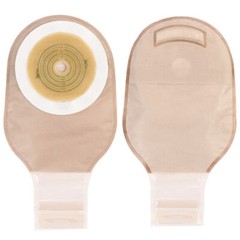 10Pcs Drainable Ostomy Bags Colostomy Supplies Stoma Cut to Fit One-Piece System
