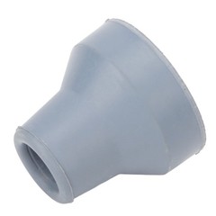 19mm 6pcs Rubber Cane Tips Wear Resistant Stable Heavy Duty Soft Rubber Crutch