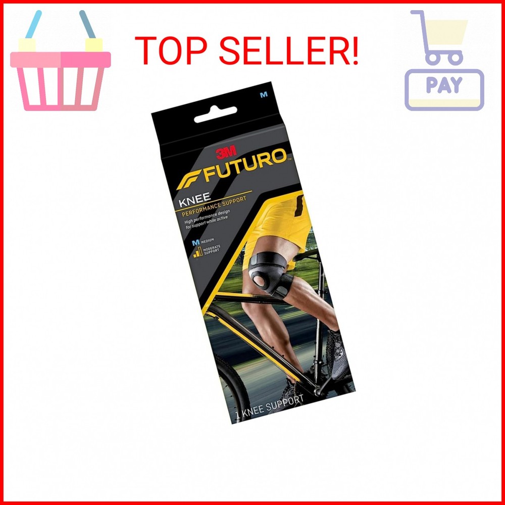 FUTURO Knee Performance Support, Medium 1 ea (Pack of 2)