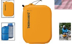 Lite Seat Ultralight Inflatable Cushion – Adjustable Comfort for Travel, Mango