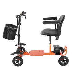 Uimoso 4-Wheel Foldable Electric Mobility Scooter with 265lbs Capacity