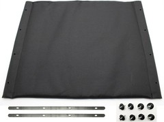 Blue Streak Wheelchair 20 Inch Seat Replacement, 20×16 Inch Nylon Upholstery Wit