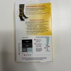 Futuro Anti-Embolism Knee Length Stockings Moderate Compression Unisex XtraLarge