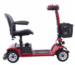 300w Foldable Electric Mobility Scooter 12.4miles Long Range Travel Scooter