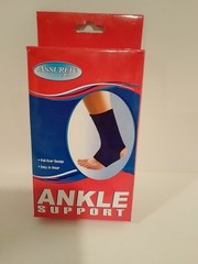 Assured Adult Ankle Support Pull Over Design Dark Blue