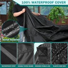 Durable 420D Oxford Fabric Mobility Scooter Cover – All-Season Protection 48″ L