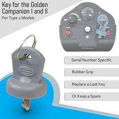 Key for Mobility Scooters – Golden Companion I & II