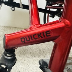 Quickie Nitrum Ultralight Manual Wheelchair Rigid Red Frame 300 lb