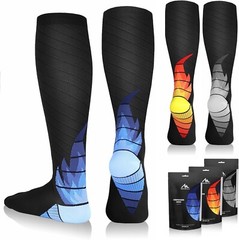 3 PAIR Vital Socks Circulation Recover For Compression Socks 20-30mmHg Men Women
