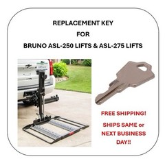 Key Bruno Lift Outsider Meridian Mobility Scooter Power Chair ASL-250 ASL-275