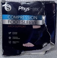 PhysFlex Compression Socks for Plantar Fasciitis, Achilles Tendonitis Relief