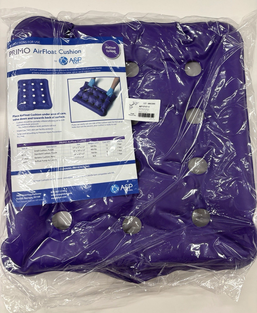 ASP Global PRIMO Airfloat Cushions Pressure Relief 17″x17″x1.5″ 300 lbs