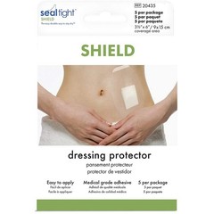 Seal-Tight Waterproof Shield Bandage Cover Shower Patches (5 Pack) – 5″ x 8″