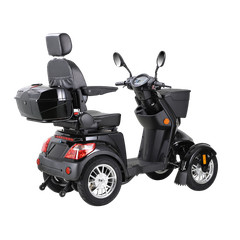 Heavy Duty 4-Wheel Mobility Scooters 31 Miles 3-Speed 800W 500lbs Capacity