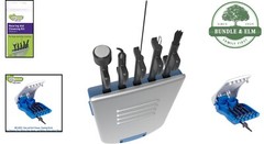 Hearing Aid Cleaning Kit 5-in-1 Small Travel Set BPA Free Easy Use